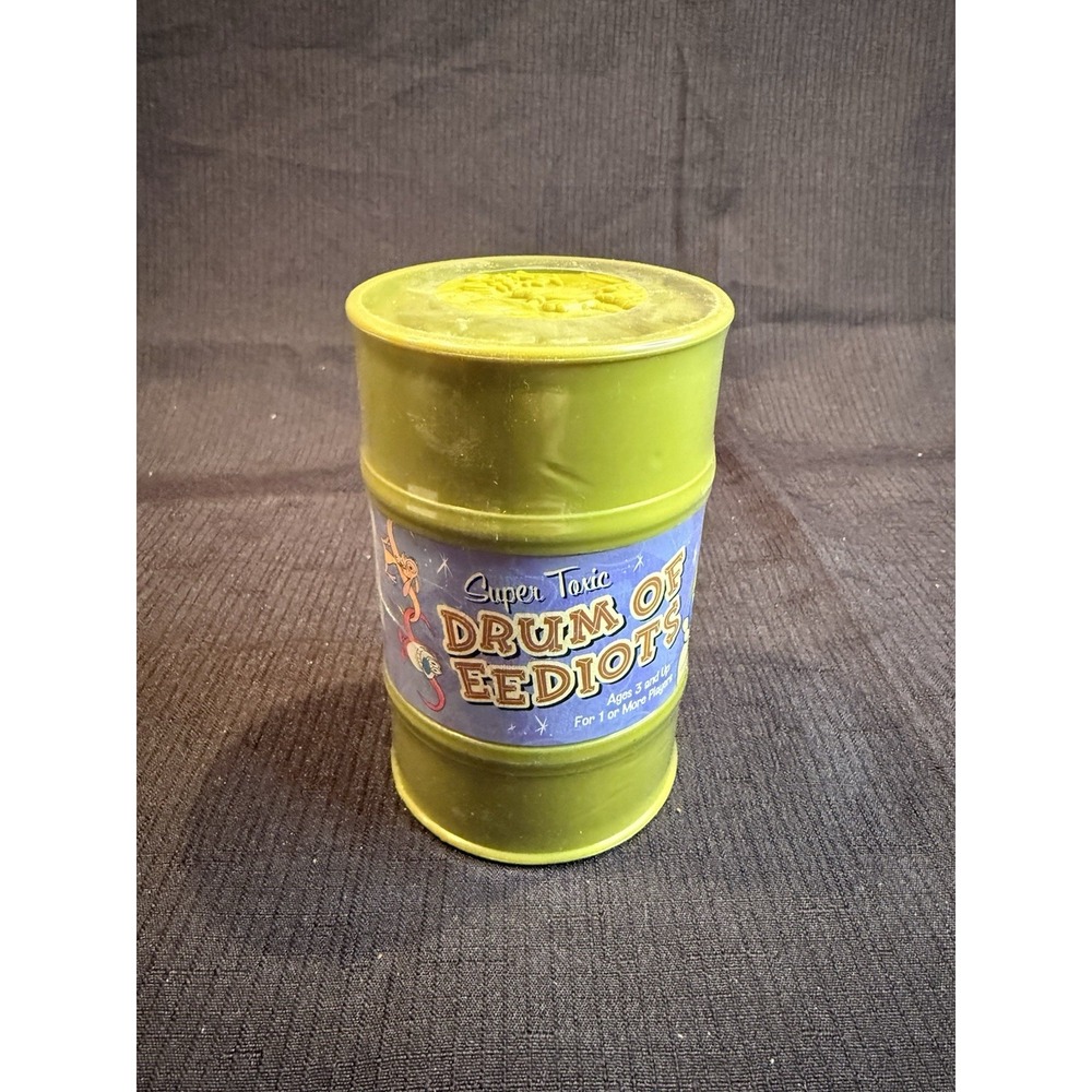 Sababa Toys Ren and Stimpy Drum of Eediots Barrel of Monkeys 2004 Spike TV 0233
